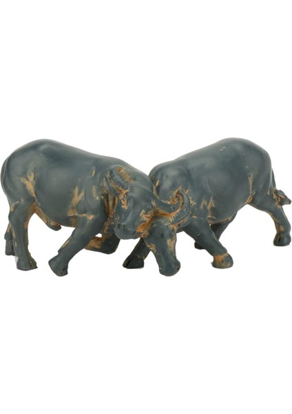 Heykeli Minyatür Heykelcik Mikro Peyzaj Üstü Boğa Güreşi Için (Yurt Dışından) modelleri