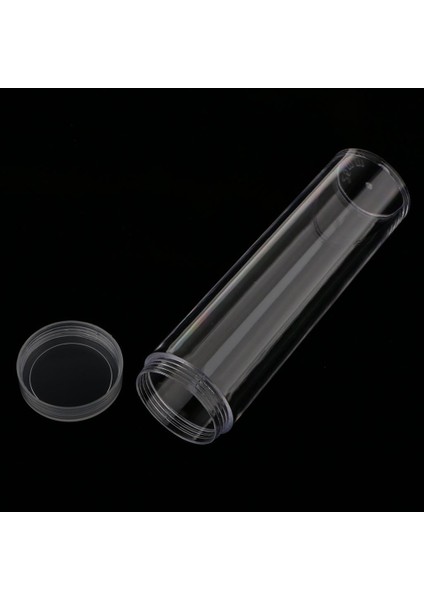 10 30MM Uygulamalı Tüp Şeffaf Yuvarlak Kutular Kutusu (Yurt Dışından)