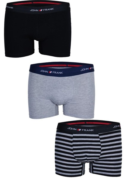 3 Lü Erkek Boxer Jf3B06