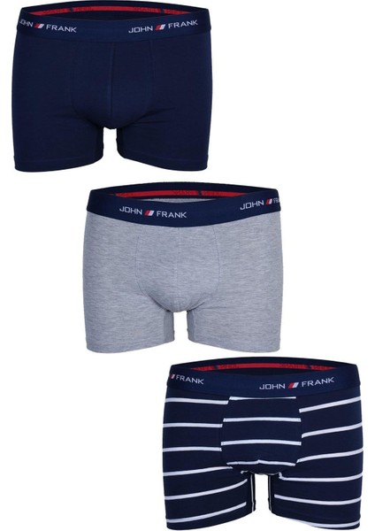 Erkek 3'lü Boxer Jf3B04