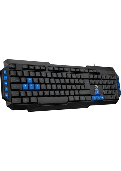 Hyk-46 Gamy USB Gaming Oyuncu Klavyesi - Standart Q Klavye