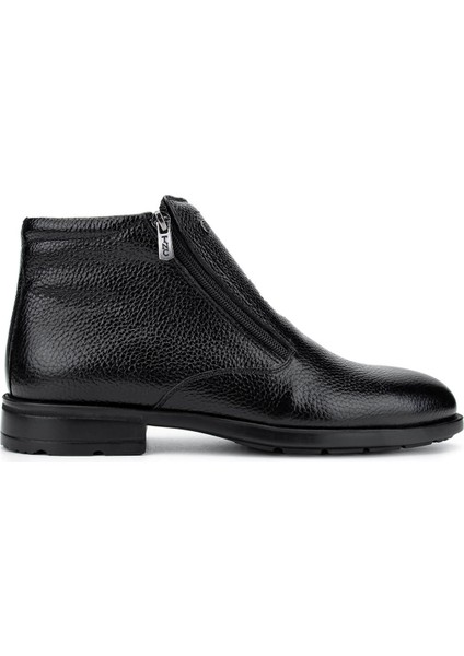 Erkek Siyah Deri Klasik Bot 01 2074 Erk Bot SK24-25 Sıyah Dr