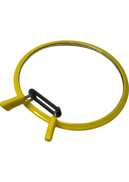 Metal Kasnak Yaylı Mandallı Nakış Kasnağı 12,6 cm