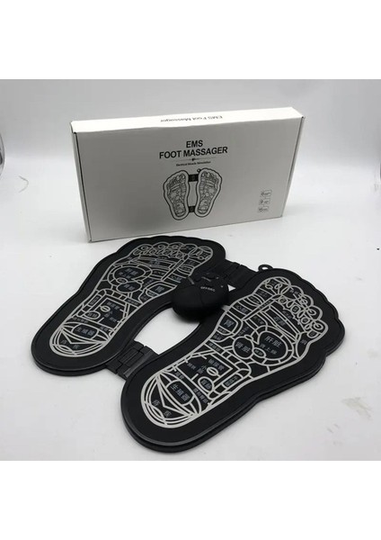 JY01 Akapuntur Ayak Masaj Pedi Katlanır Taşınabilir Tam Otomatik Ems Vücut Makinesi Ayak Ems