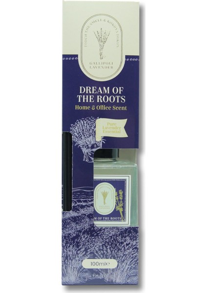 Doğal Lavanta Yağlı Bambu Çubuklu Oda Ortam Kokusu 100 ml