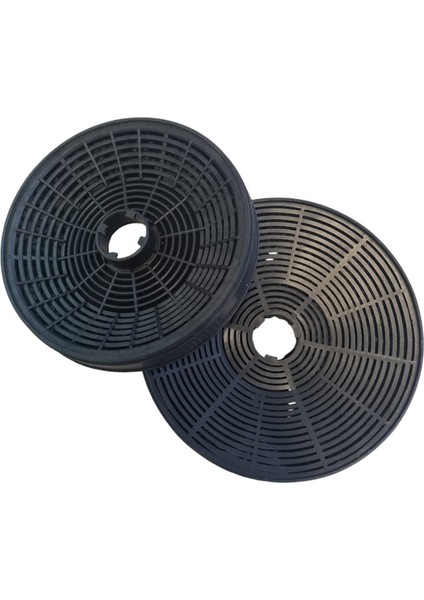 Teka Tvt 60.1 Beyaz Duvar Tipi Davlumbaz Karbon Filtre 17,3cm-15,6cm 2 Li Takım Uyumlu