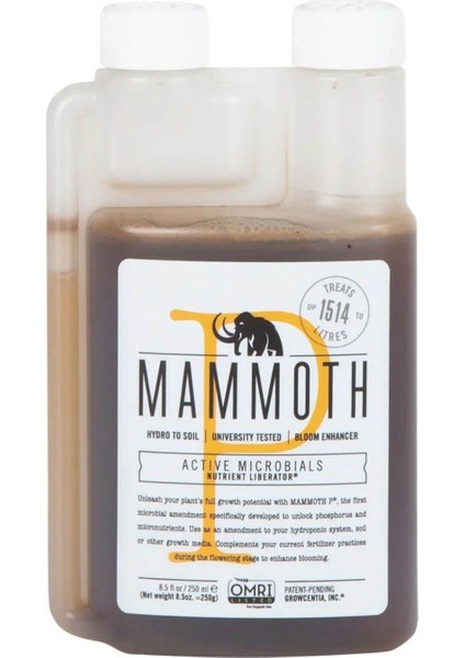 Mammoth P 1 250 ml Bitki Verim ve Reçine Arttırıcı