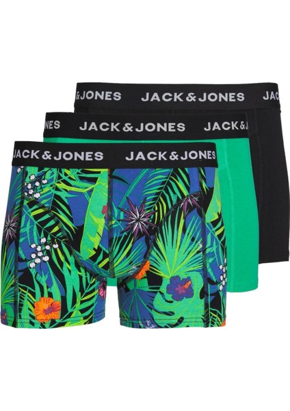 Jacflower Mix Trunks 3 Pack Erkek Boxer