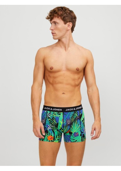 Jacflower Mix Trunks 3 Pack Erkek Boxer