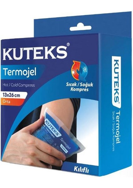 Termojel Sıcak & Soğuk Kompres 13CM x 26CM - Kılıflı
