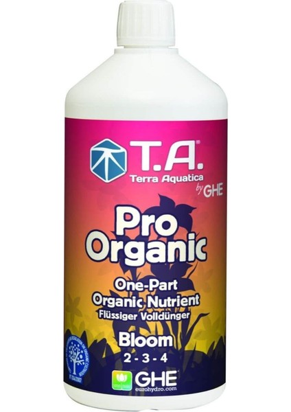 Terra Aquatica Organic Pro Organic Bloom 1 Litre Bitki Besini