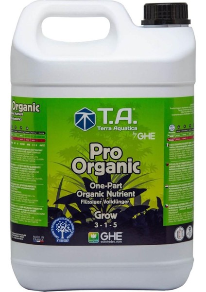 Pro Organic Grow 5 Litre Bitki Besini