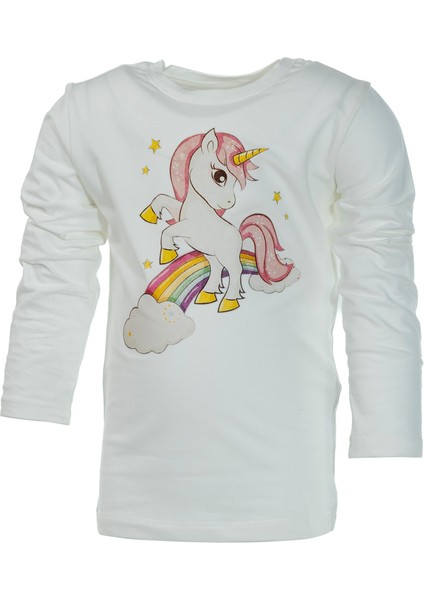 Unicorn Baskılı Body ve Kırmızı Renkli Kabarık Tütü Etek / Özel Yılbaşı Seti. modelleri