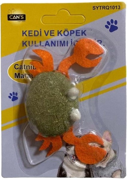 Catnip&matatabi Yengeç Kedi Oyuncağı