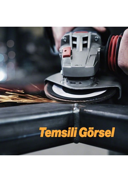 Avuç Içi Taşlama Flap Disk Zımpara Çapı 115 mm 60 Kum Zımparalama Taşı Göbek 22 mm 1 Adet