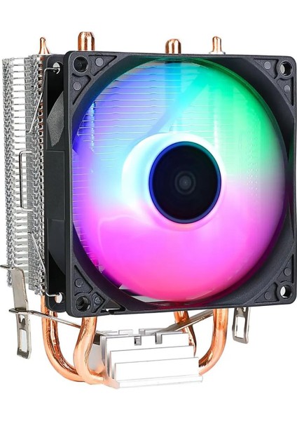 Evesky 100 Rgb Fanlı Intel Amd Uyumlu Bakır Borulu Cpu Soğutucu Işlemci Fanı fiyatları
