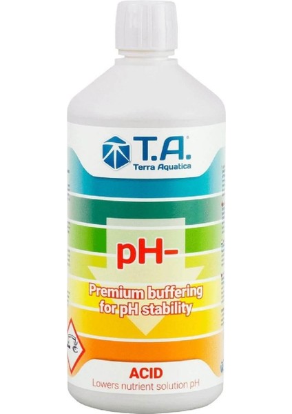 Terra Aquatica Organic Ph Down 1 Litre Bitki Ph Düşürücü