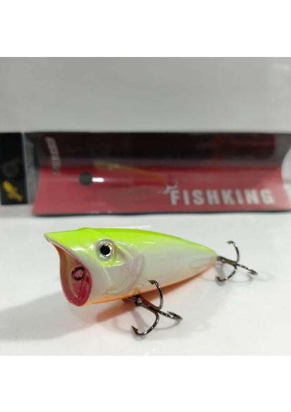 Popper Rapala 7 cm 12 gr ( Kofana - Levrek - Baracuda - Palamut - Lüfer - Kuzu ) - Lemon Back