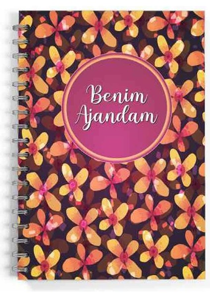 Benim Ajandam Kırmızı 17X24