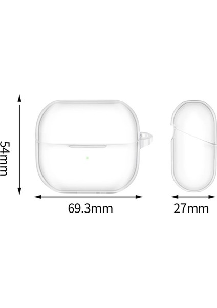 Samsung Galaxy Buds 3 Uyumlu Soft Silikon Kılıf+Kanca