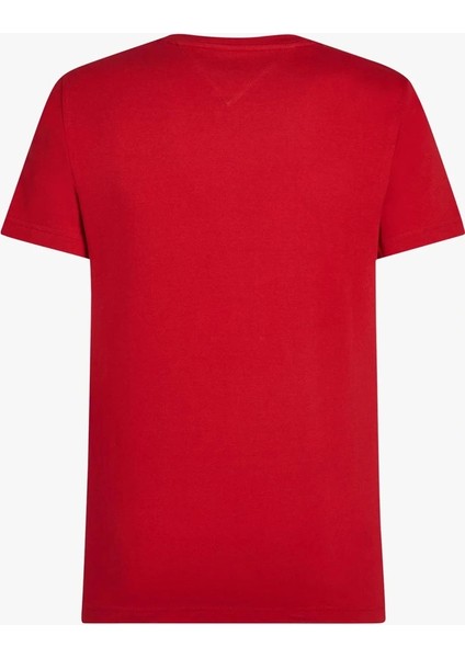 Erkek Kırmızı Slim Fit T-Shirt