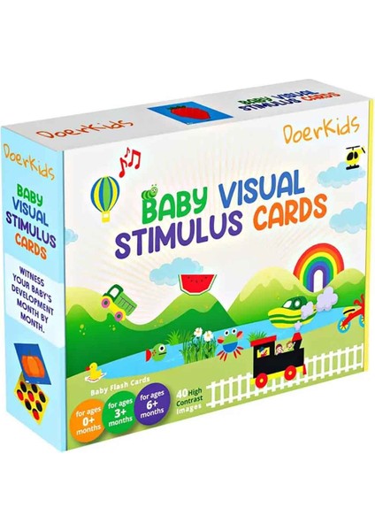 Bebek Görsel Uyarım Kartları