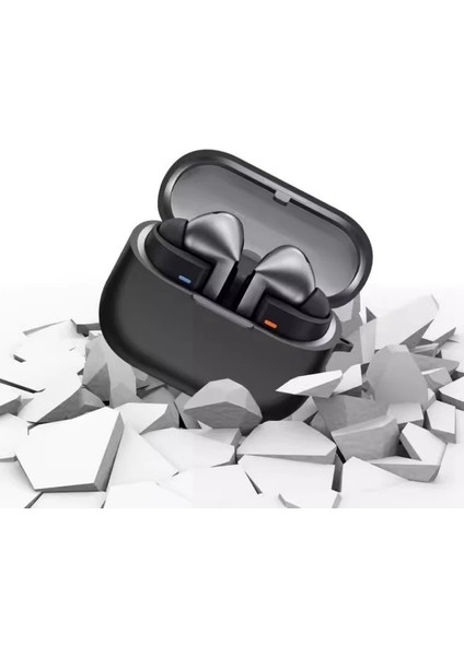 Samsung Galaxy Buds 3 Uyumlu Soft Silikon Kılıf+Kanca