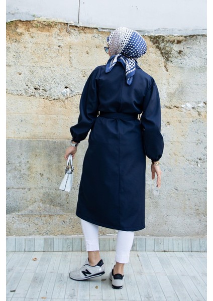 Rain Düğmeli Astarsız Trençkot-Kahve modelleri