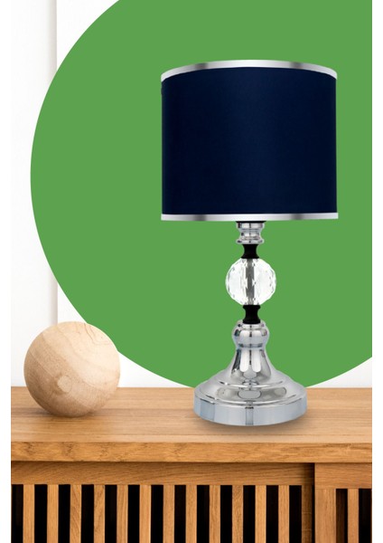 Omega Crystal Silver Chrome Mini Abajur fiyatları