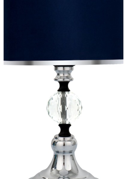 Omega Crystal Silver Chrome Mini Abajur modelleri