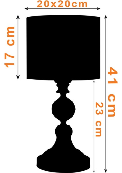 Omega Crystal Silver Chrome Mini Abajur indirimleri