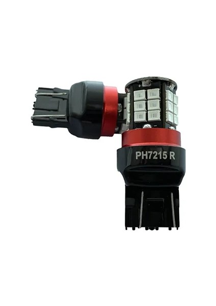 T20 W21/5W 12V Red 2'li Blister LED