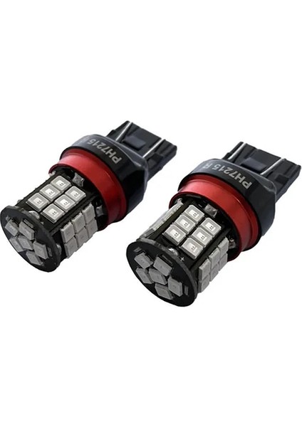 T20 W21/5W 12V Red 2'li Blister LED