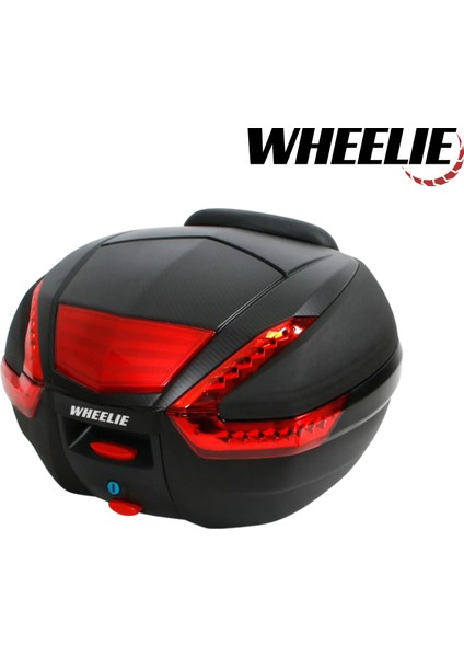 Wheelıe XT62-B 38 Litre Motosiklet Arka Çanta Siyah