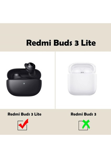Xiaomi Redmi Buds 3 Lite Soft Silikon Kılıf (Ürün Kulaklık Değildir)
