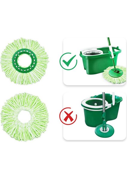Libman Tornado Spin Mop Mikrofiber Için Yedek Paspas Başlığı (Yurt Dışından)