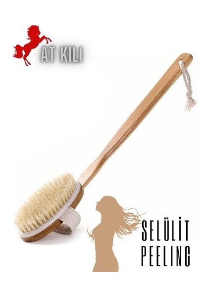 At Kılı Kuru Islak Peeling Fırçası