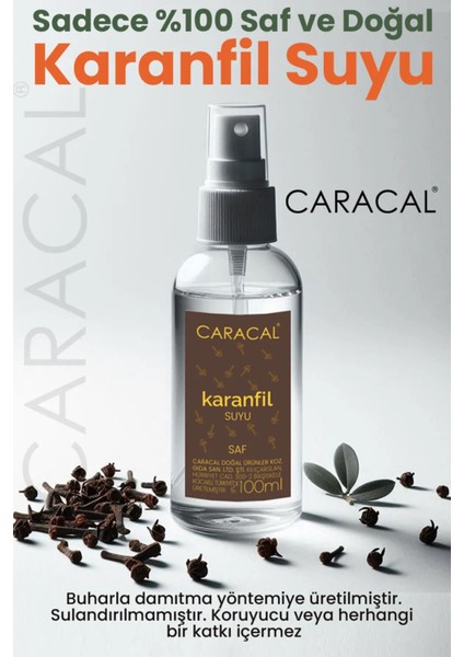 Saf Karanfil Suyu Arındırıcı Canlandırıcı Tonik