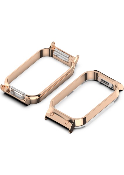 Xiaomi Smart Band 8 Active / Redmi Smart Band 2 Watch Kılıf Kılıfı Çinko Alaşım Çerçevesi 18MM Saat Bandı ile (Yurt Dışından) fiyatları