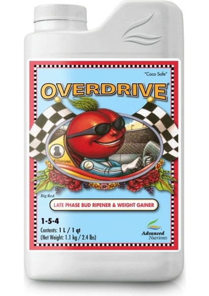 Overdrive 1 Litre Bitki Hasat Arttırıcı