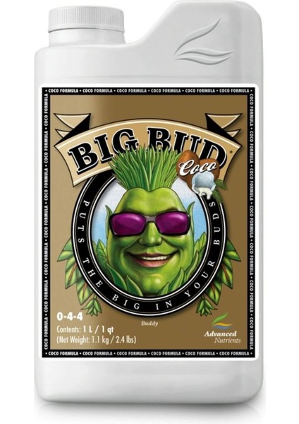 Big Bud Coco 1 Litre Bitki Hasat Arttırıcı