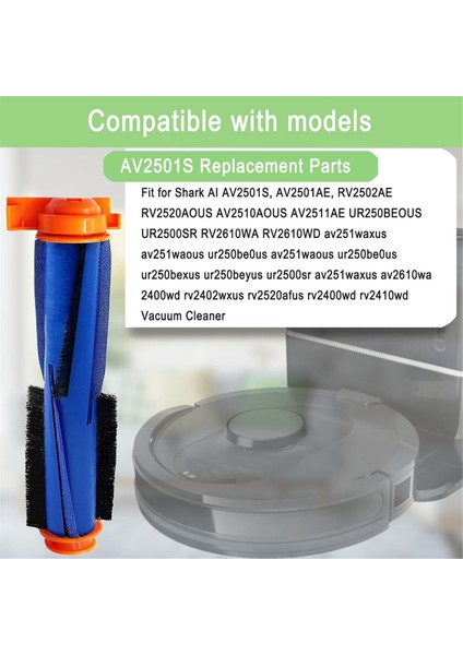 Aı AV2501S AV2511AE AV2610WA AV2501AE RV2502AE RV2400WD RV2610WD Robot Vakum Ana Fırçası Için Yedek Parçalar (Yurt Dışından) fiyatları