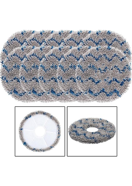 Ecovacs Deebot N30, N30 Pro, Omni Robot Süpürge Için Mop Pedleri Yedeği, Yıkanabilir, Tekrar Kullanılabilir, Yedek Parçalar (Yurt Dışından) indirimleri