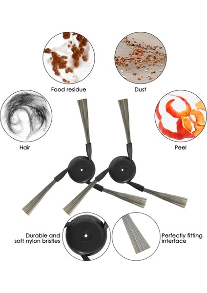 X40 Ultra / Pro Robot Süpürge Mop Hepa Filtre Toz Torbası Aksesuarları Yedek Parçalar (Yurt Dışından) indirimleri