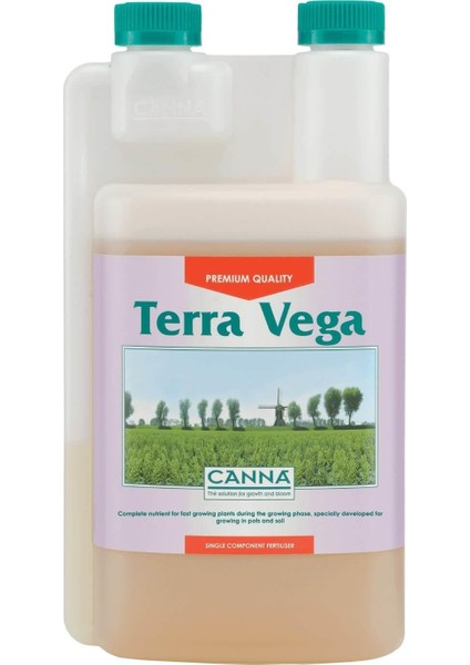 Terra Vega 1 Litre Bitki Büyüme Besini