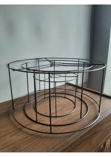 Abajur ve Lambader Teli Çemberi 40 cm Çap-30 cm Çap ve 20 cm Çap 3 Adet