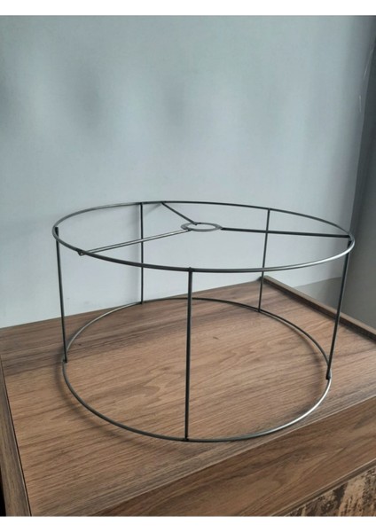 Abajur ve Lambader Teli Çemberi 40 cm Çap-30 cm Çap ve 20 cm Çap 3 Adet
