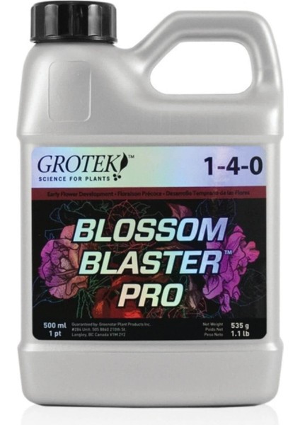 Blossom Blaster Pro1 Litre Bitki Çiçek Arttırıcı