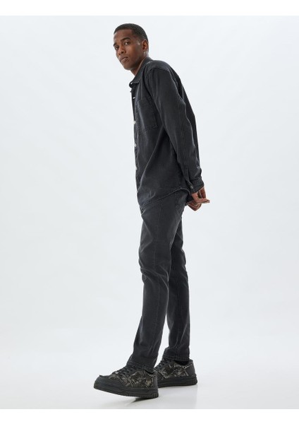 Slim Fit Kot Pantolon - Brad Jean