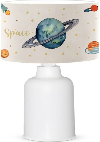 Homing Kids Space Gezegenler Uzay Temalı Çocuk Odası Abajur 241290 fiyatları